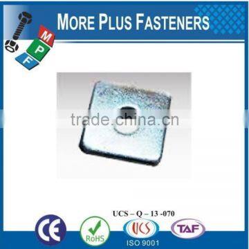 Made in Taiwan DIN 434 Square Taper Washers for U Sections Zinc Plated photo-2