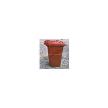 Plastic dustbin moulds red