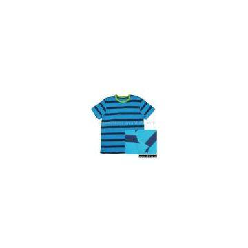 Sell Men's Striped Pique T-Shirt