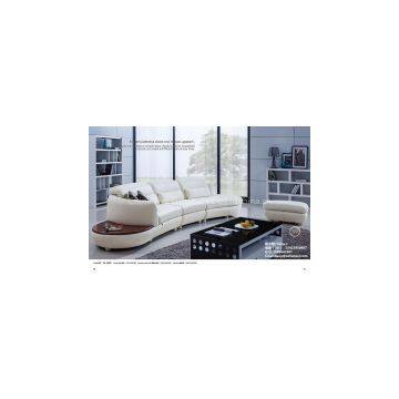 L.S023D Sectional Leather Sofa photo-2