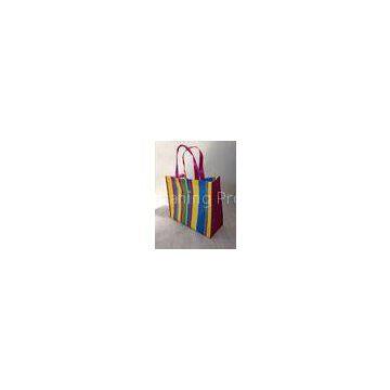 160g Degradable Non Woven Shopping Bag Laminated Handle Design For Shopping