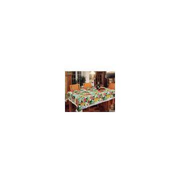 Sell PVC Tablecloth With Fannel Backing
