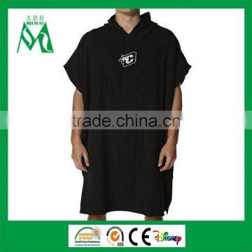 China supplier colorful velour turkish cotton towel poncho