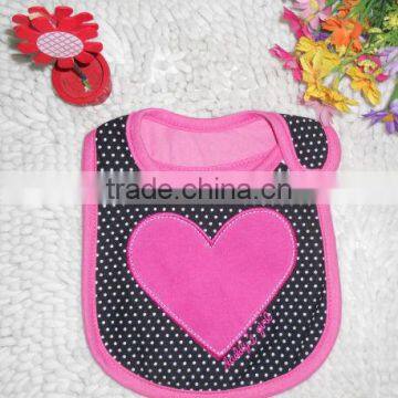 cotton + PEVA baby bib