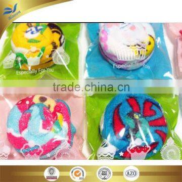 Microfiber Gift Towelcake Lollipop Shaped Printed Towel photo-3