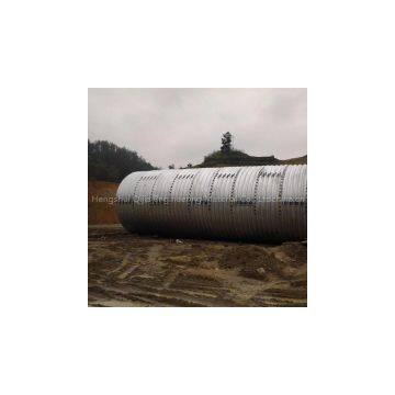 Spiral Steel Culvert Pipe, Galvanized Spiral Culvert Pipe,
