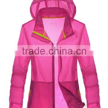 Quick Dry Hooded Lightweight Beach Windbreaker With Bag