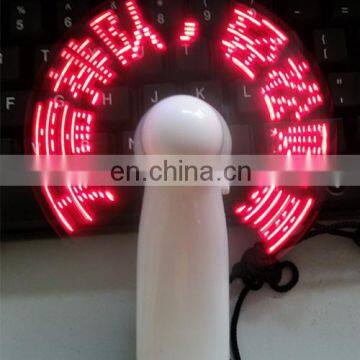 LED Message Fan, LED Fan, Hand Fan for Christmas Decorations photo-4