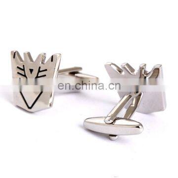 Copper Alloy Transformers Superhero Silver Cufflinks for Mens photo-4