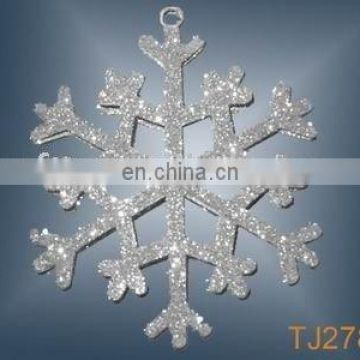 metal christmas snowflake,hanging star ornament