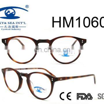 2018 Factory Directly Sale Custom Decorated Acetate Optical Eyeglasses Frames