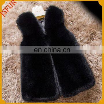 Manufacturer Customized Size Fox Fur Adult Womens Fur Vest