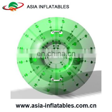 Anti-cold whole green color Inflatable Hamster Ball , Inflatable zorbing Ball for outdoor games