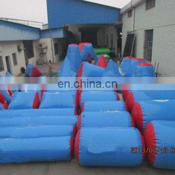 Interactive cheap inflatable paintball bunkers for sale