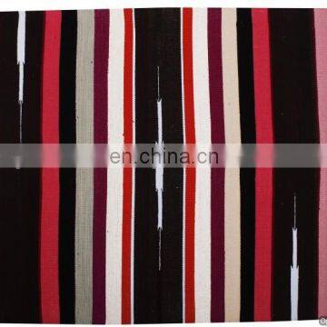Indian Cotton Rugs Ethnic Home Decor Dariya Bohemian Decorative Carpet Hand Woven Durries