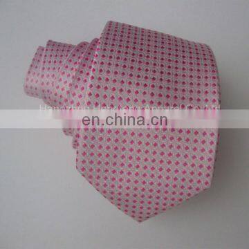 100% Silk Tie Pink Color Ideal for Wedding Silk Tie