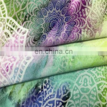 China Supplier Top Class Latest Print 100%Silk Crepe Satin Fabric