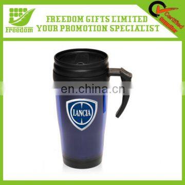 Customized Logo Promotional Plastic Travel Mug