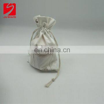 Most popular cheap small wholesaler canvas drawstring cotton bag