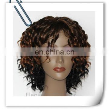 Alibaba wholesale High Quality 100% Synthetic Fiber Factory price wigs