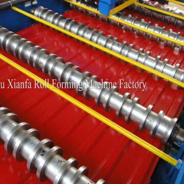 Портативная металлическая машина для валкообразования кровельных профилей photo-4