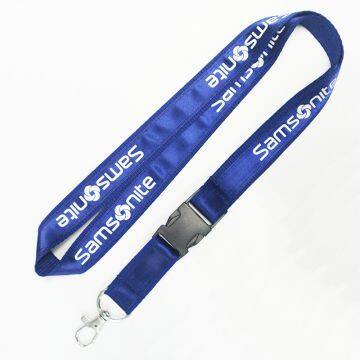 Wholesale Personalized Cheap Double Sided Layer Silk Screen Printing Lanyard Promotional Bright Color Printed Lanyard photo-2