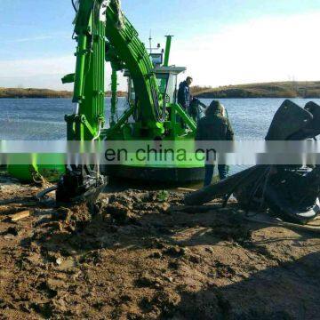 Cheap HID full hydraulic amphibious dredger dredger