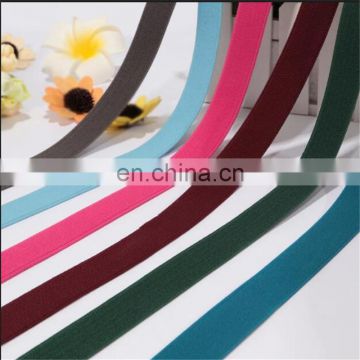 Wholesale oem wide color elastic band/decorative bra straps