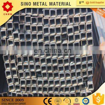 small sized cold bend seamless square tube/pipe s275j0 erw hot rolled galvanized rectangular tube