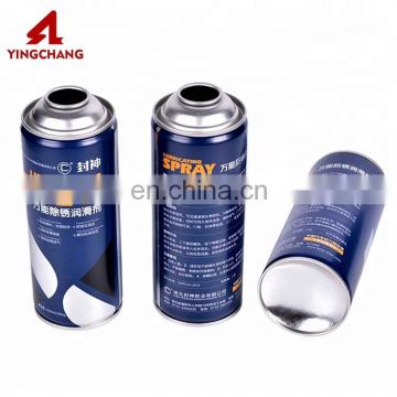 Tall round aerosol can and aerosol spray tins can aerosol tin cans