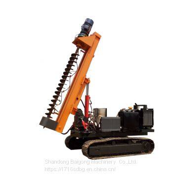 The crawler photovoltaichot sale pile driver