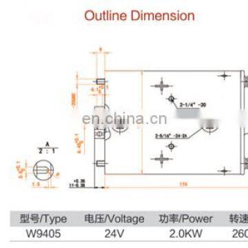 2KW 24V Electric Motor DC Hub photo-6