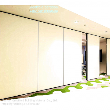 Operate partition walls folding type foldable office room partitions soundproof meeting room sliding door with cheap price