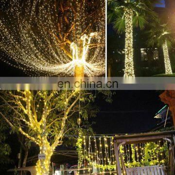 Solar Waterproof Copper Wire String Light Home Decor Indoor Outdoor Christmas Decoration Fairy Lights With Remote Controller