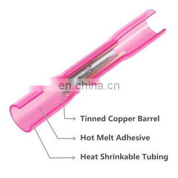 Hampool High Performance Red 50pcs Wire Connector Automotive Heat Shrink Terminals photo-4