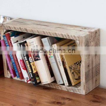 Custom Antique Wooden Storage Shelves,Rustic Wood Shadow Rack