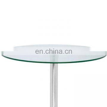 hot sale high quality tempered glass table top Beveled clear float glass table tops