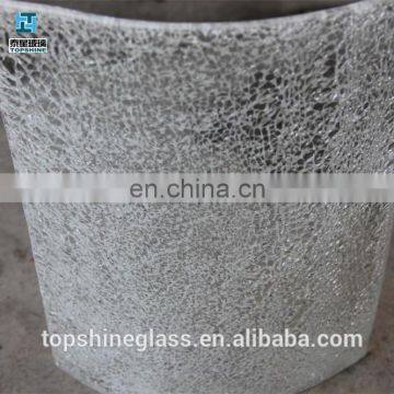 High Quality Tempered Ice Crack Laminated Glass photo-3