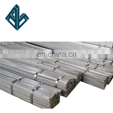 AISI ASTM hot dip galvanized steel flat bars/flat bar steel