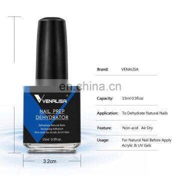 Vanalisa 15ml Nail Prep Dehydrator Bond Acid Free Acrylic Nail Primer soak off Nails UV Gel