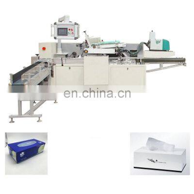 Automatic Box Drawing Facial Tissue Paper Packing Machine