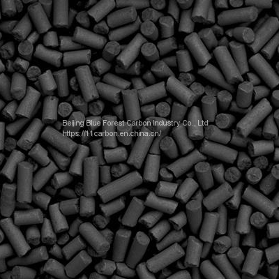 Pellet activated carbon for VRU system