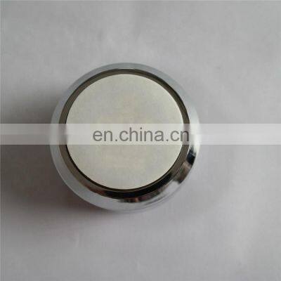 Plastic Custom Black 76 mm Crown Logo Car Decoration Car Wheel Center Cover