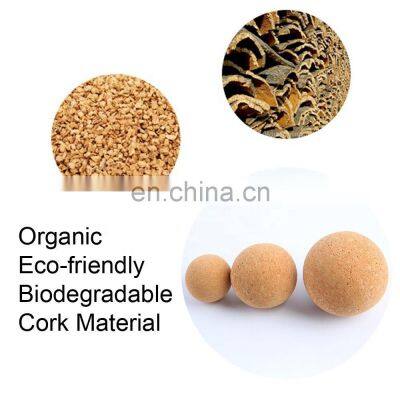 All Natural 6.5Cm Cork Massage Ball Yoga Ball Can Be Customized Logo Yoga Massage Ball photo-5