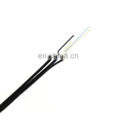 outdoor ftth drop cable messenger LSZH  GJYXCH GJYFXFCH fiber optic cable simplex 2 core gjyxfch-2b6a2