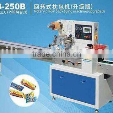 Rotary pillow packaging machine ,soap packing machine ,Biscuit packing machine