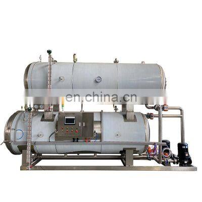 Automatic high pressure food processing equipment water spray sterilizer/pouch food sterilizer retort