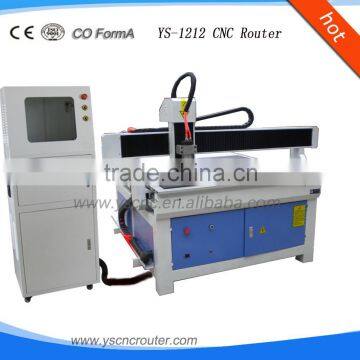 hot sale 1200mm*1200mm wood carving cutting machine cnc router for advertising industry