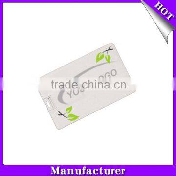 Full-color imprinting logo 1gb 2gb 4gb 8gb 16gb 32gb 64gb credit card usb flash drive