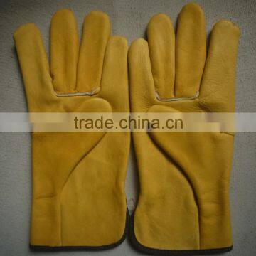 new products cow split leather car driving gloves skin safety and protection products